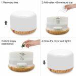 GDAS 02390YK Distributore di Oli Essenziali e Fragranze con Telecomando e Umidificatore ad Ultrasuoni - immagine 5