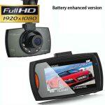 Gizcam Full HD Videocamera per Auto da 2.2 pollici con Rilevamento del Movimento e Visione Notturna