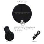 Cuori e Palloncini - Lampada olografica con illuminazione ottica 3D - immagine 9