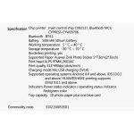 HUAWEI Mini Stampante Bluetooth Colorato Portatile per Smartphone - immagine 10