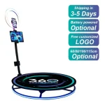 PhotoBooth Piattaforma Rotante a 360 Gradi per Foto e Video - immagine 9
