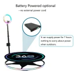 PhotoBooth Piattaforma Rotante a 360 Gradi per Foto e Video - immagine 3