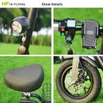 Hi-Flying M5 Pro Scooter Elettrico con Sedile - immagine 8