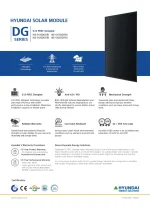 Hyundai Pannello Solare 415W HIiE-S415DG(BF) Cornice Nera - immagine 3