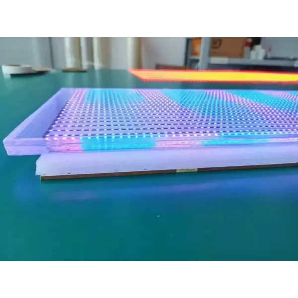 3D LED Schermo in Vetro Trasparente (m2)