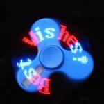 Fidget Spinner con l'app intelligente LED ADHD e Altoparlante Bluetooth - immagine 2