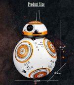 Star Wars RC BB8 Robot Intelligente con Interfaccia Audio e Telecomando a Distanza 2.4G - immagine 5