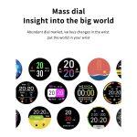 LIGE Orologio Impermeabile Sanitario Intelligente con Misurazione della Frequenza Cardiaca e della Pressione Sanguigna - immagine 13