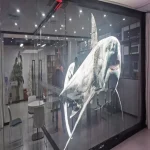 Pellicola per Finestre Olografica Trasparente (autoadesiva) - immagine 2