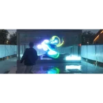 Sistema Interattivo per Schermi LED Trasparenti