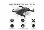 JXD Selfie Mini Drone con Fotocamera HD a 0.3 MPixel