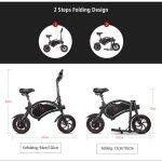 KUGOO Kirin B1 Bicicletta Εlettrica Pieghevole - immagine 3