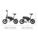 KUGOO Kirin B2 Bicicletta Εlettrica Pieghevole - immagine 4