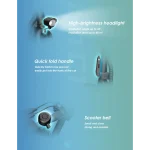 KuKirin C1 Monopattino Elettrico Pieghevole con Pneumatici Grassi - immagine 9