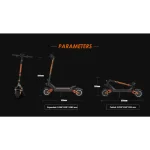 KuKirin G3 Pro Scooter Elettrico Pieghevole con 2 Motori 1200W - immagine 5