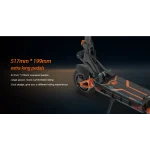 KuKirin G3 Pro Scooter Elettrico Pieghevole con 2 Motori 1200W - immagine 6