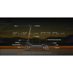 KuKirin G3 Pro Scooter Elettrico Pieghevole con 2 Motori 1200W - immagine 15