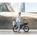 Kukirin V1 PRO Bicicletta Elettrica Pieghevole con Pneumatici Grassi - immagine 3