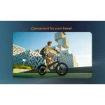 Kukirin V2 Bicicletta Elettrica Pieghevole con Pneumatici Larghi - immagine 6