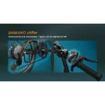 Kukirin V2 Bicicletta Elettrica Pieghevole con Pneumatici Larghi - immagine 3