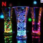 Vetro LED con Sensore a Liquido che Lampeggia Automaticamente - immagine 2