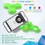 Fidget Spinner con Luce LED e Altoparlante Bluetooth - immagine 3