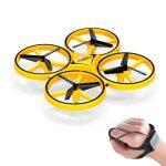 Drone UFO con smartwatch