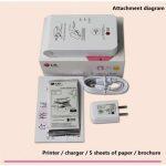 LG Mini Stampante Bluetooth Colorato Portatile per Smartphone - immagine 7