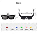 Led Bluetooth Glasses connected with smartphones - Many sizes and colors