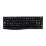 Logitech K270 Tastiera Wireless con Ricevitore Integrato