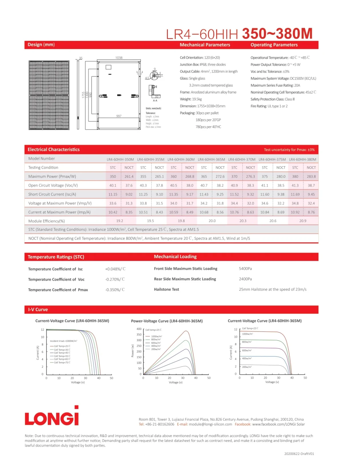 Longi Pannello Solare 370 Watt LR4-60 HPH-370M Cornice Nera - immagine 4