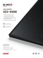 Longi Pannello Solare 430 Watt 430HTH Cornice Nera - immagine 3