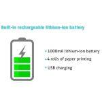 Mini Stampante Bluetooth Portatile per Smartphone - immagine 11