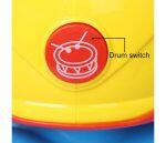 Tamburo Musicale con Luce per Bambini con Rotazione a 360° - immagine 4