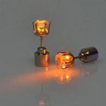 Orecchini LED Lampeggianti con Pietra Cubic Zirconia - immagine 5