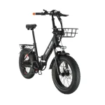 PHILODO H4 Bicicletta Elettrica Pieghevole Step-Thru  con Pneumatici Grassi - immagine 10
