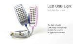 Mini luce LED flessibile con 28 LED per laptop e computer