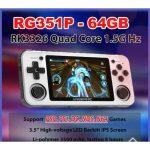 RG351P Console per Videogiochi Portatile che Supporta Giochi per PSP, PS1, DC, NDS e N64