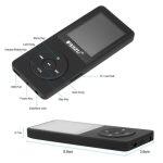 RUIZU MP4 Video e Lettore Musicale con Schermo LCD da 1,8 pollici - immagine 6