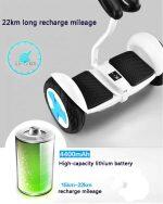 FLJ Hoverboard Elettrico per il Bilanciamento Intelligente con Bluetooth - immagine 3