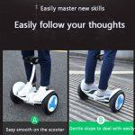 FLJ Hoverboard Elettrico per il Bilanciamento Intelligente con Bluetooth - immagine 6