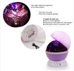 Stelle e Luna - Proiettore Notturno Rotante - immagine 6