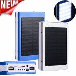 CARPRIE Dual USB Caricabatterie ad Energia Solare di 30000mAh