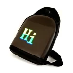 Zaino in Pelle con Display a LED