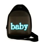 Zaino in Pelle con Display a LED - immagine 2