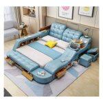 Letto da Massaggio Multifunzione Intelligente con Altoparlanti Bluetooth e Scrivania - immagine 11