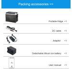 Alpicool Mini Frigo Portatile Ricaricabile ad Energia Solare - Serie ECX (30L/40L/50L) - immagine 7