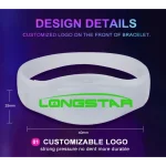 Braccialetto LED Attivato dal Suono con Telecomando - immagine 2