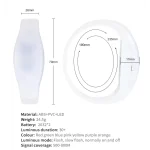 Braccialetto LED Attivato dal Suono con Telecomando - immagine 9