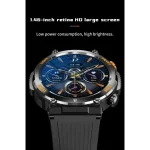 H17 Orologio Ιntelligente Sportivo con Bussola, Luce LED e Chiamate Bluetooth - immagine 5